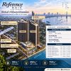 เรฟเฟอเรนซ์ เบย์ ริเวอร์ บางโพ คอนโดวิวเจ้าพระยา Fully Furnished ใกล้ MRT, รพ โทร 0616161426